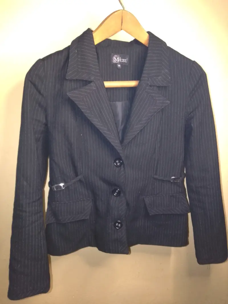 Blazer de Mujer a Rayas Mizu Talla M - 1