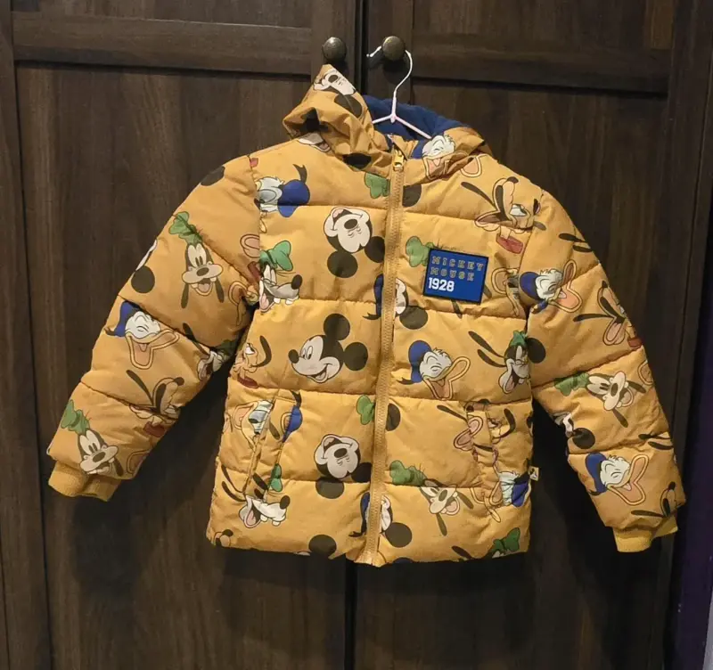 Chaqueta infantil con capucha Disney Mickey Mouse