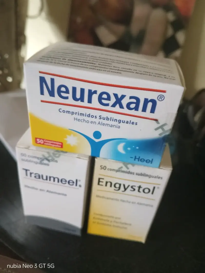 sublinguales Neurexan, Traumeel y Engystol