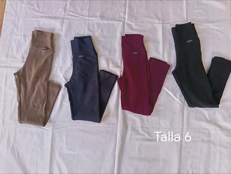 Leggings de colores para niña talla 6, 12 y 14 - 3