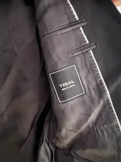 Terno/Traje Negro Trial Talla L - miniatura 2