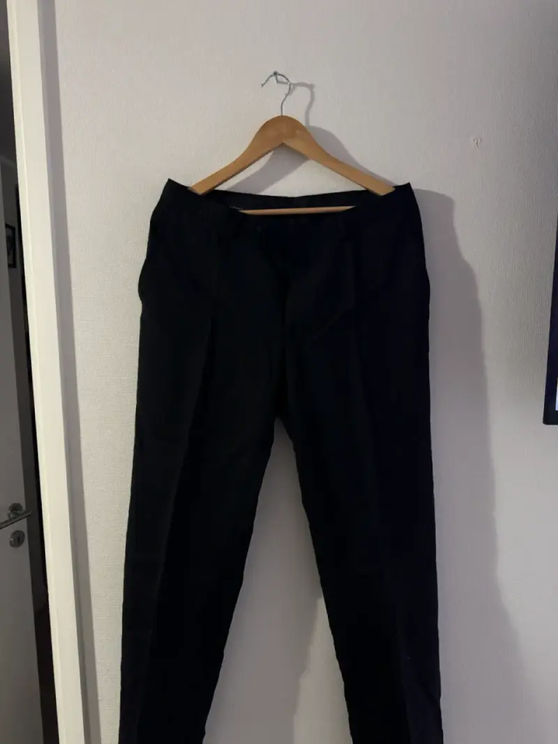 Terno/Traje Negro Trial Talla L - 4