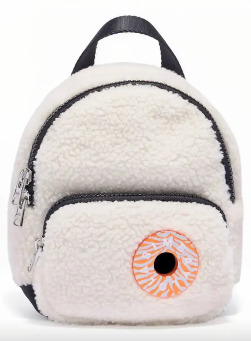 Mochila de Pelo XS Bimba y Lola en Color Crema - 2