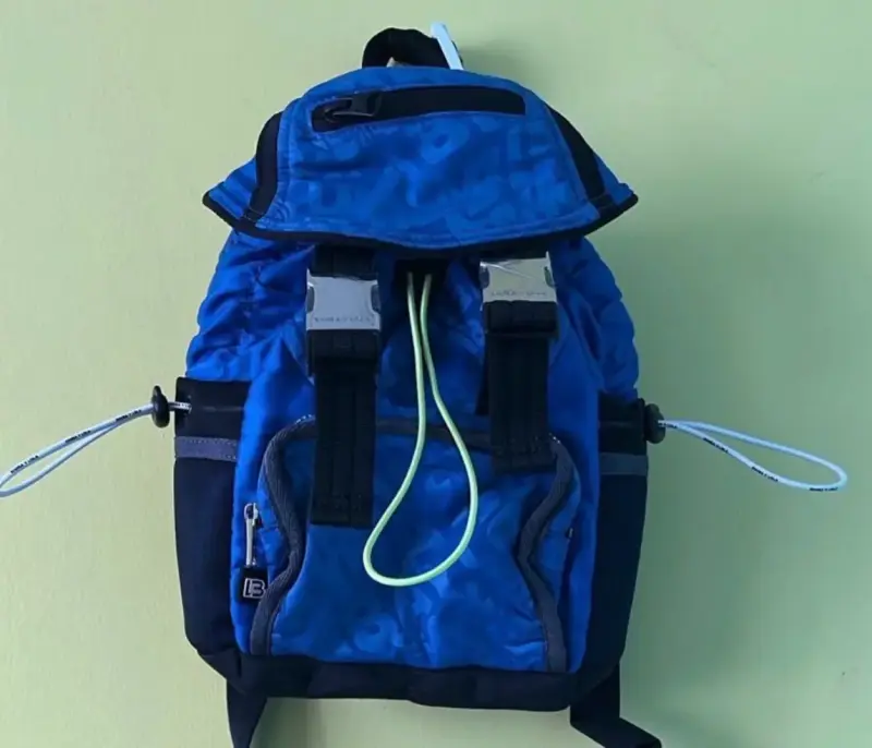 Mochila azul Bimba y Lola con hebillas metálicas - 3