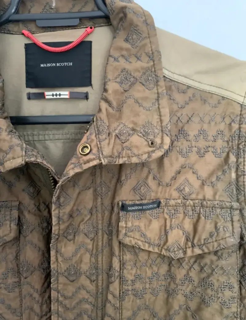 Chaqueta Maison Scotch con diseño étnico - 2