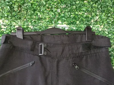 Pantalones de moto Dry Tech Rocket negros - miniatura 5