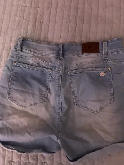 Shorts de mezclilla Fiorucci para mujer - miniatura 3
