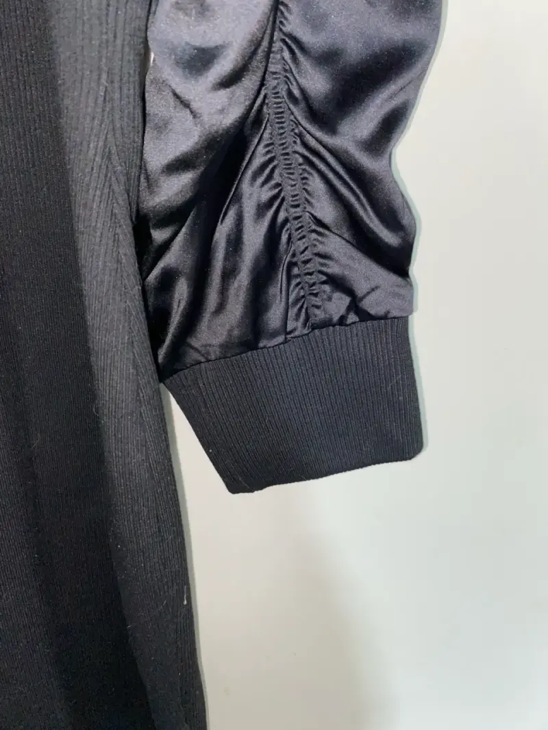 Chaqueta larga negra L.A.M. Anthony - 6