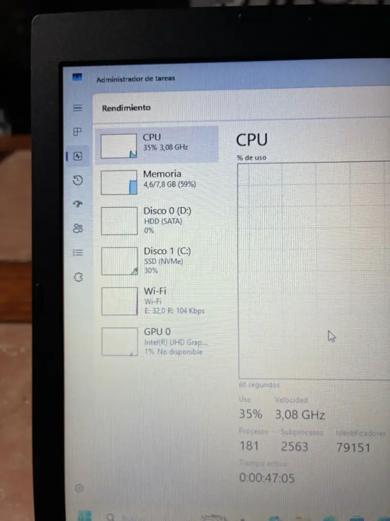 Lenovo L490 i5 8va 8gb ram 2 discos 1 ssd de 120gb - 4