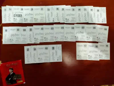 Álbum de stickers Harry Potter con sobres y cromos - miniatura 2