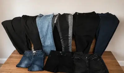 Lote de 9 jeans y pantalones de mujer - miniatura 2