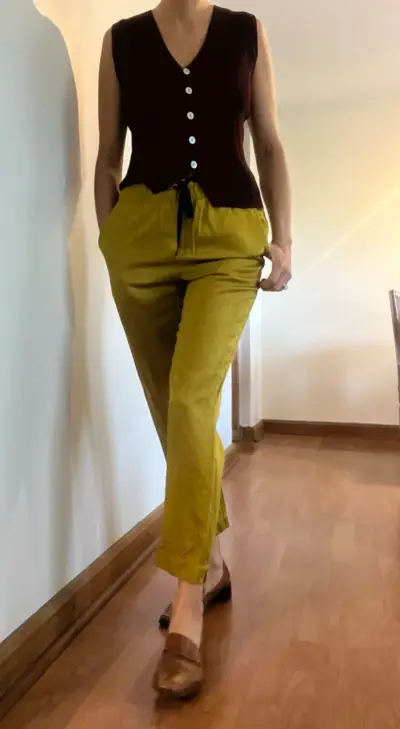 Pantalones amarillos Scotch & Soda - miniatura 2