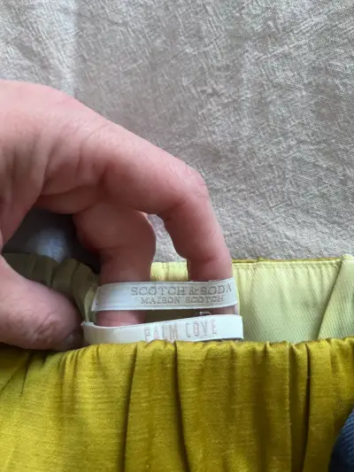 Pantalones amarillos Scotch & Soda - miniatura 3