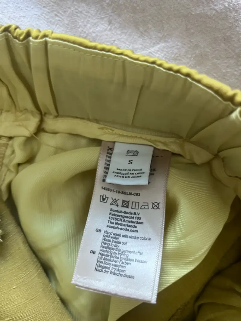 Pantalones amarillos Scotch & Soda - 4