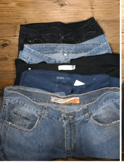 Lote de 9 jeans y pantalones de mujer - miniatura 3