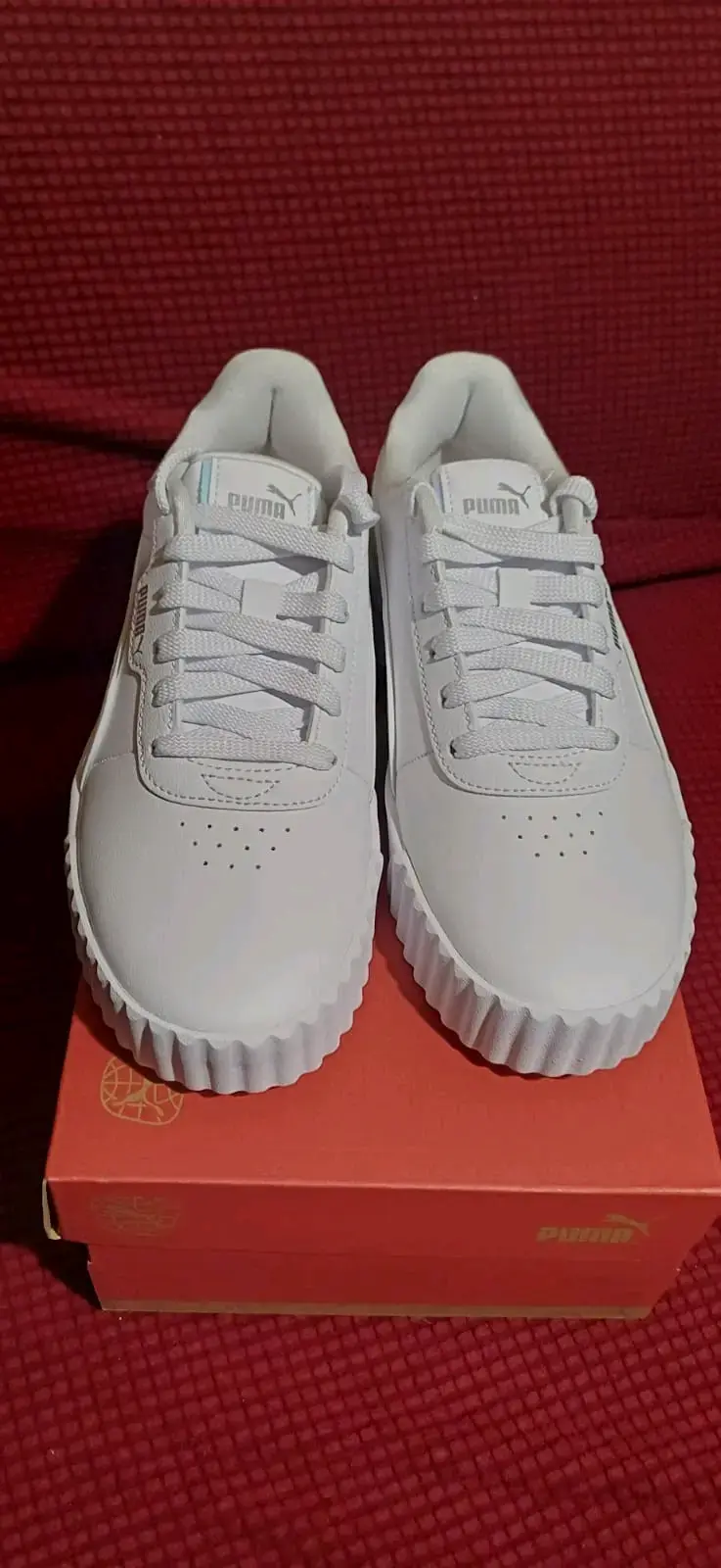 Zapatillas deportivas blancas Puma para mujer - 2
