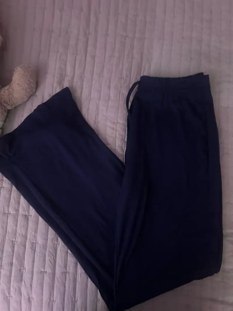 Pantalones azul marino para mujer - 1