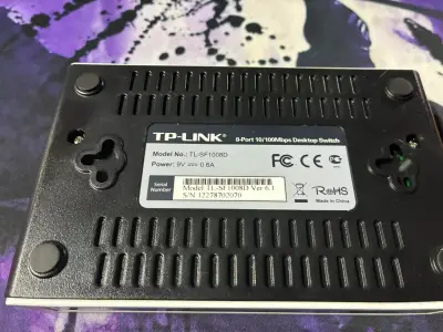 Switch Ethernet TP-Link TL-SF1008D 8 Puertos - miniatura 3