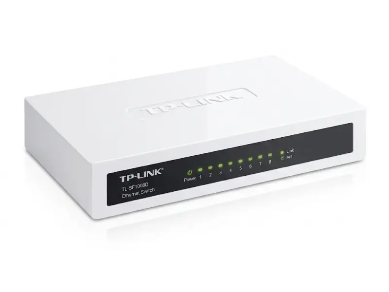 Switch Ethernet TP-Link TL-SF1008D 8 Puertos - 4