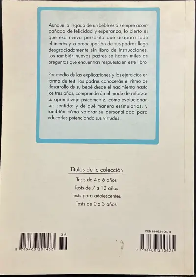 Libro Conoce a tus Hijos Tests de 0 a 3 Años - miniatura 2