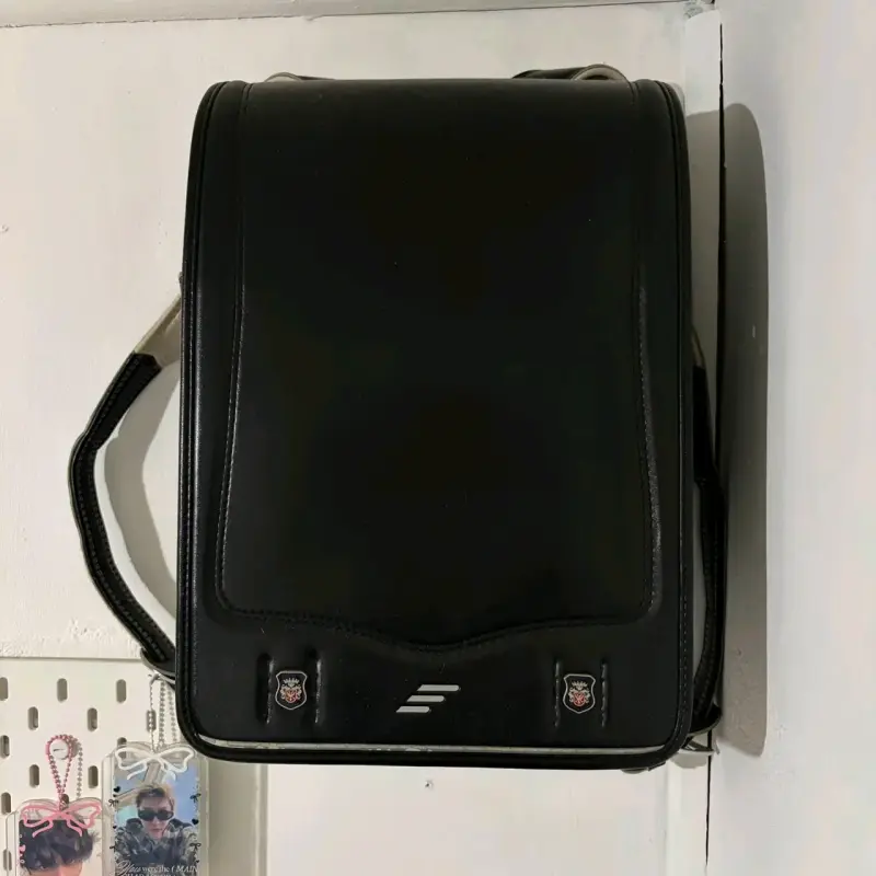 Mochila japonesa negra - 1