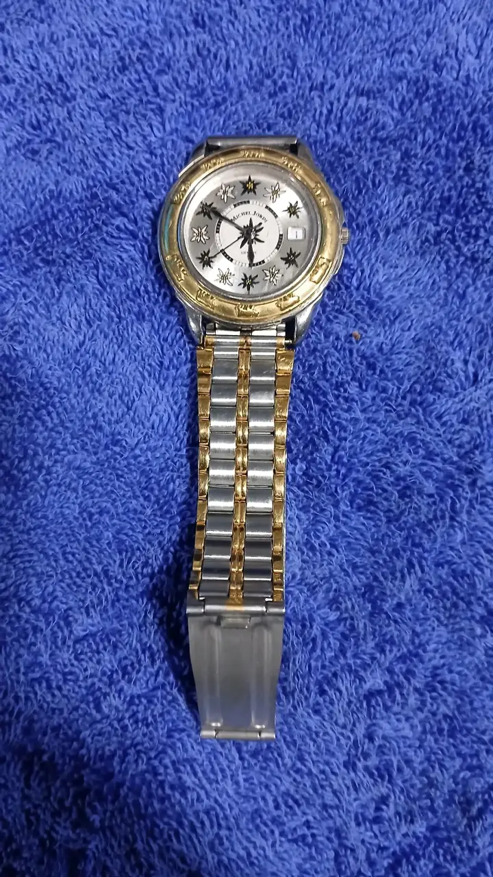 Reloj Michel Jordi Suizo Bicolor Vintage - 3