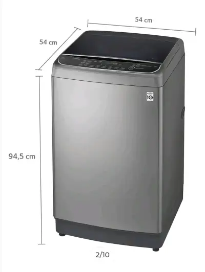 Lavadora LG modelo WT13VS6H, 13 kg capacidad. - miniatura 1