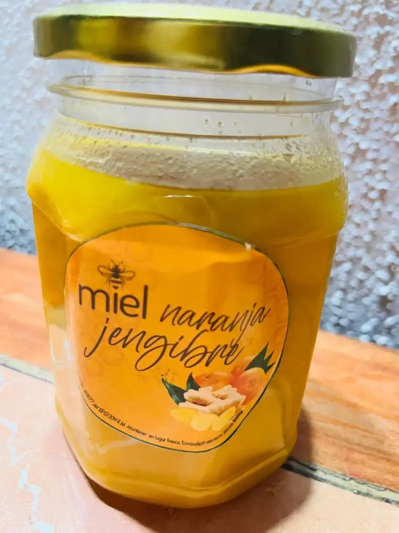 Miel Artesanal con sabor  1 kilo - 4