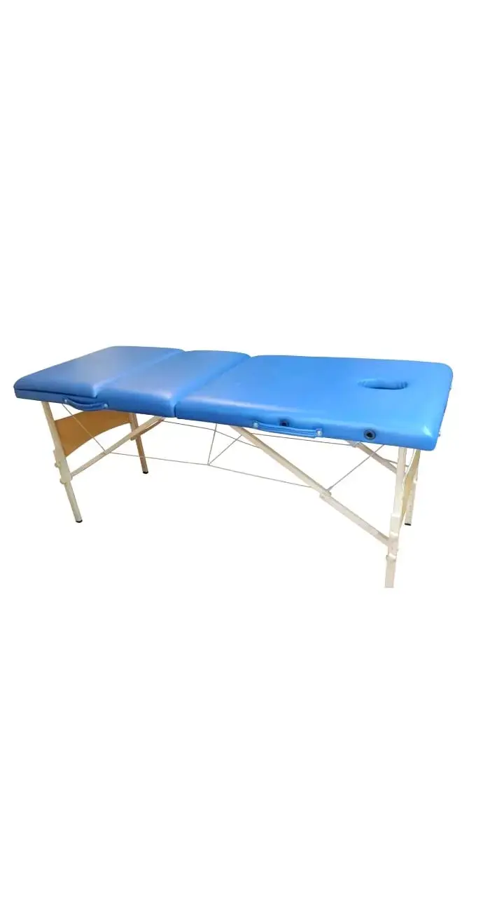 Camilla de Masaje Plegable Azul Ajustable - 2