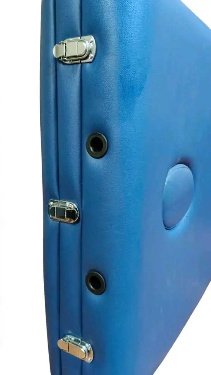 Camilla de Masaje Plegable Azul Ajustable - 5