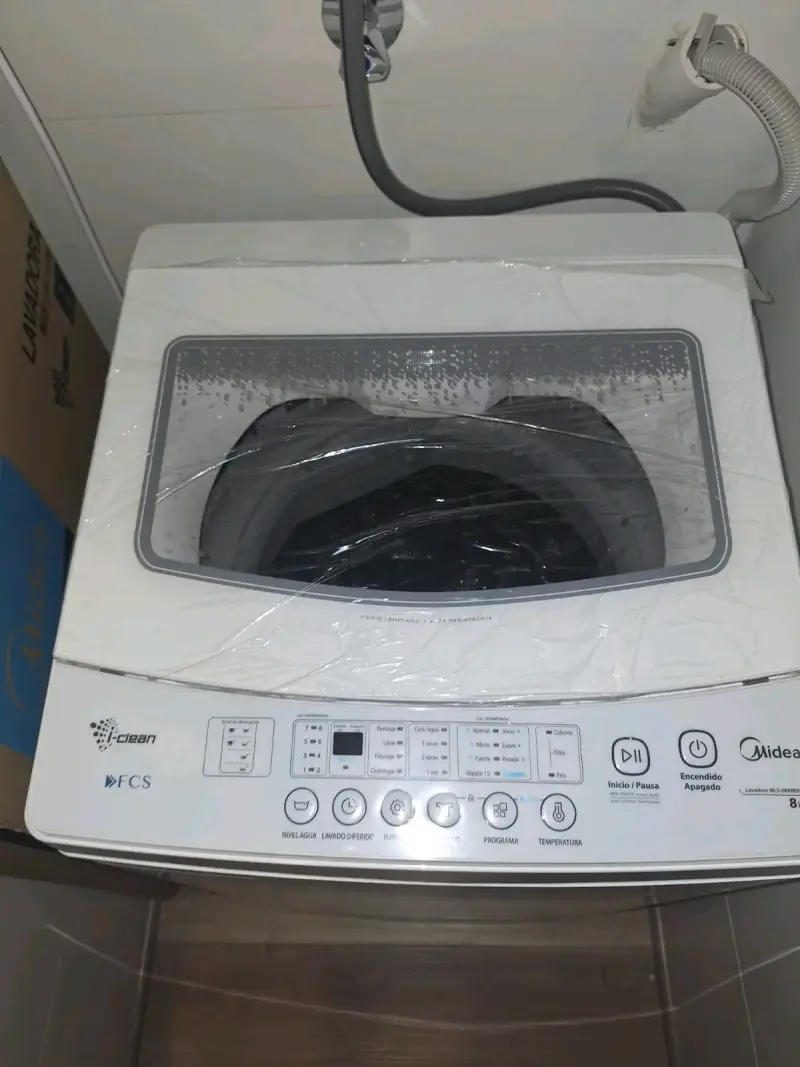 Lavadora automática Midea 8 kg carga superior - 2