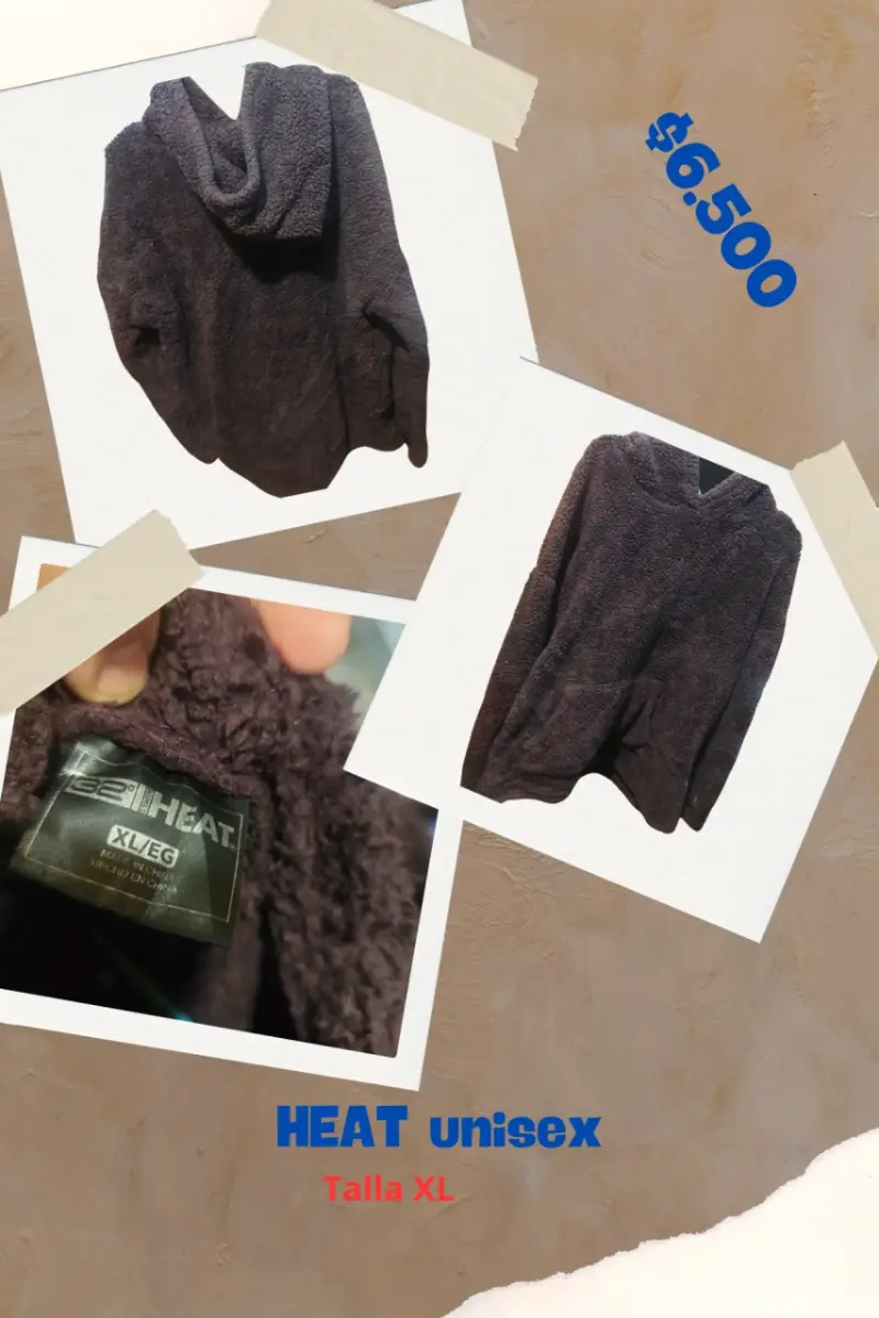 Polerón Unisex HEAT Talla XL