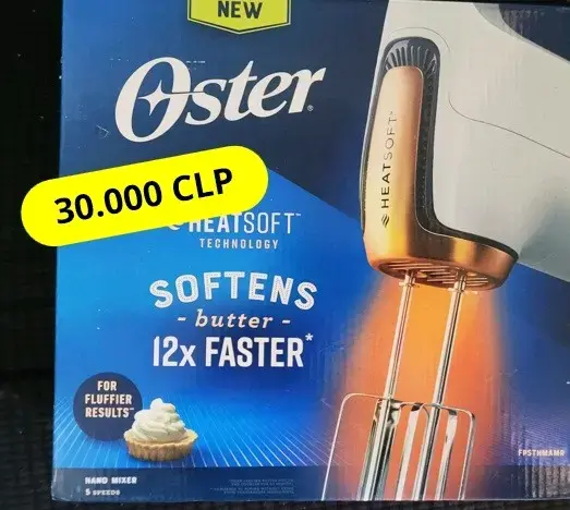Batidora de mano Oster HeatSoft 5 velocidades