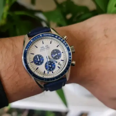 SEIKO MOD - Speedmaster Cronógrafo - miniatura 5