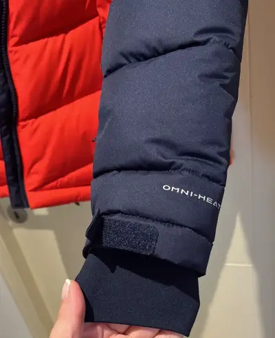 Chaqueta Columbia acolchada tricolor para invierno - miniatura 5