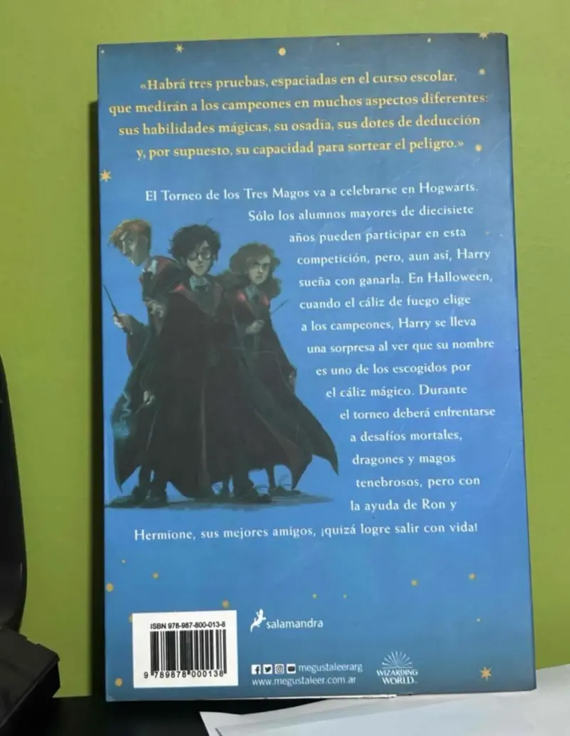 Harry Potter y el Cáliz de Fuego de J.K. Rowling - 2