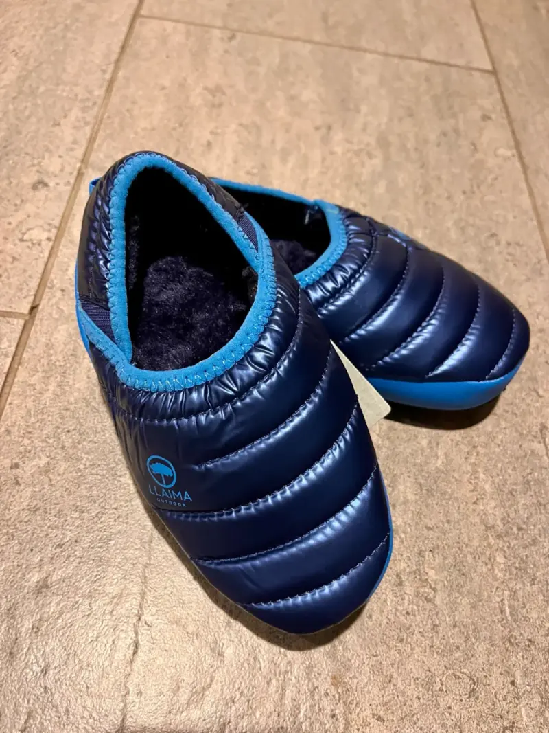 Pantuflas talla 30 azul niño Llaima Outdoors