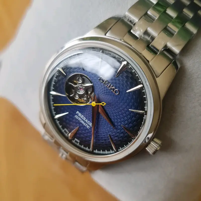 Seiko MOD - Presage Azul Open Heart - 2