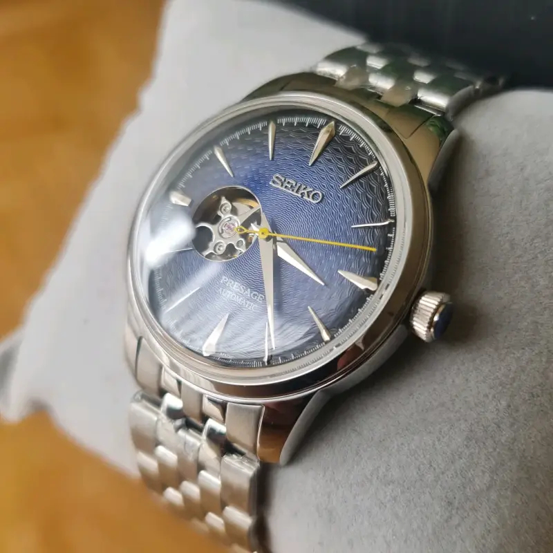 Seiko MOD - Presage Azul Open Heart - 3