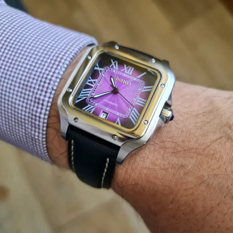 Seiko MOD - Santos esfera púrpura - 5