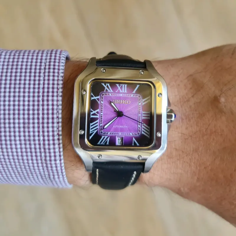 Seiko MOD - Santos esfera púrpura - 6