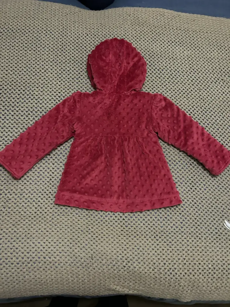 Abrigo de bebé con capucha talla 18meses - 2