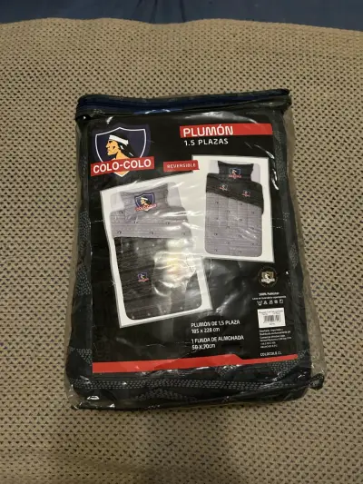 Plumón reversible Colo-Colo 1.5 plazas - miniatura 1
