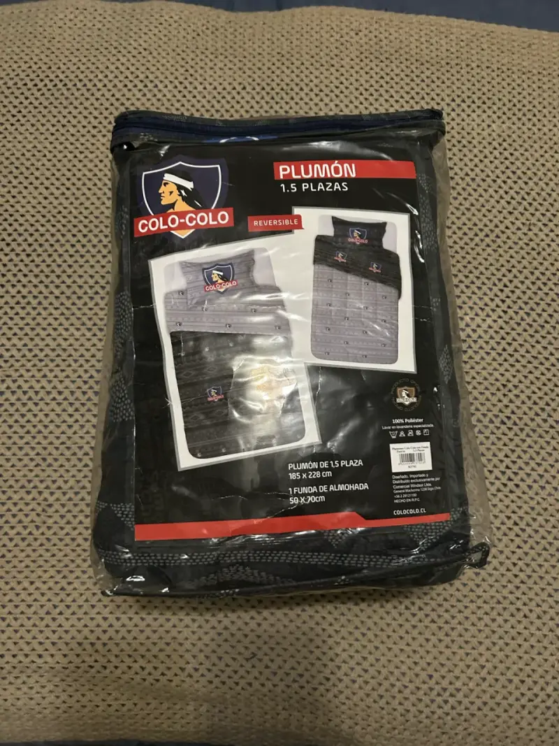 Plumón reversible Colo-Colo 1.5 plazas - 4