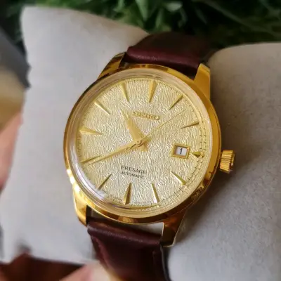 Seiko MOD - Presage cocktail dorado - miniatura 1