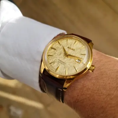Seiko MOD - Presage cocktail dorado - miniatura 4