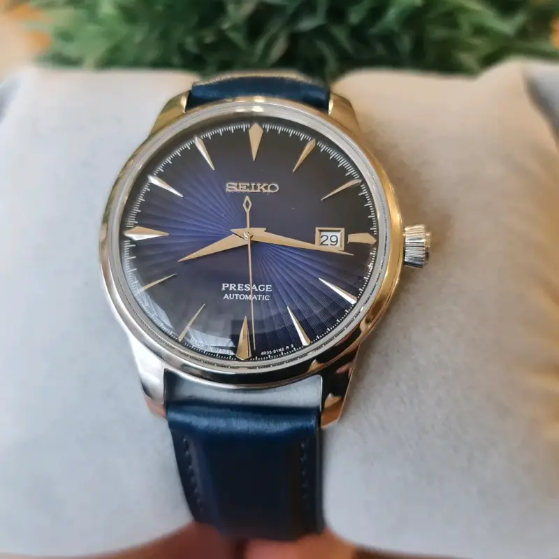 Seiko MOD - Presage Automático Azul - 2