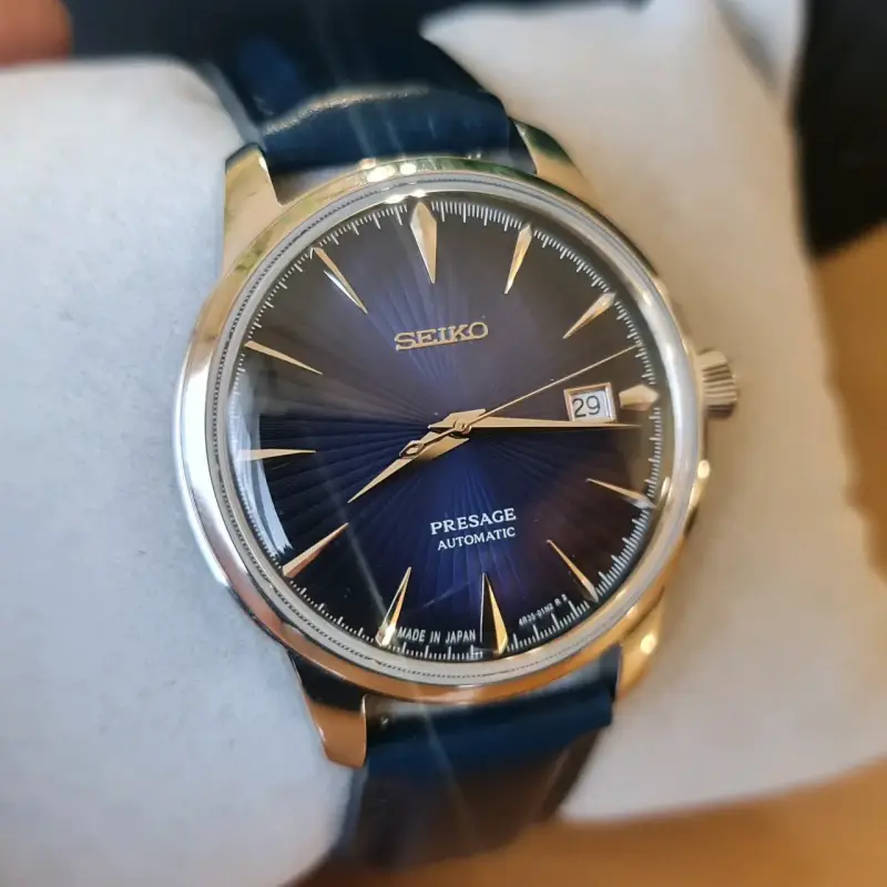 Seiko MOD - Presage Automático Azul - 3