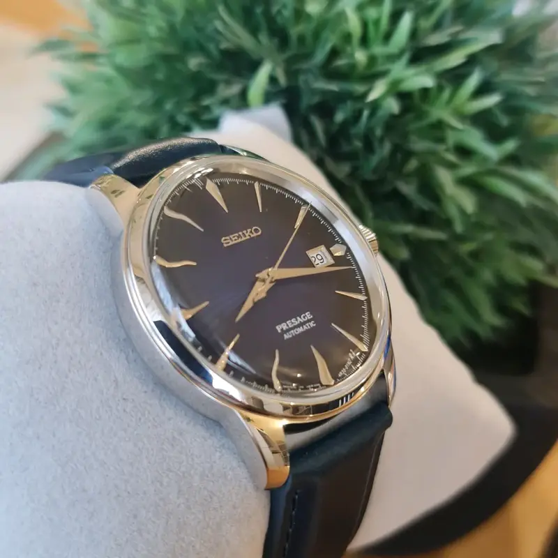 Seiko MOD - Presage Automático Azul - 4