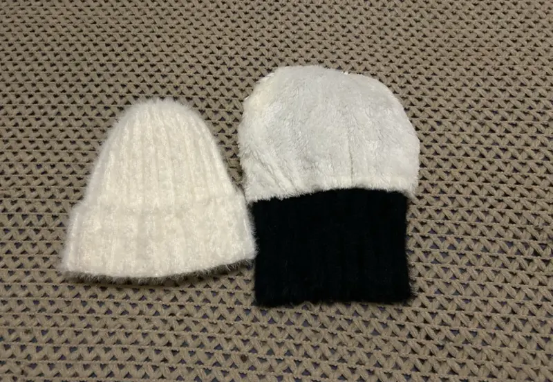Gorros  de bebés  de lana para invierno - 3